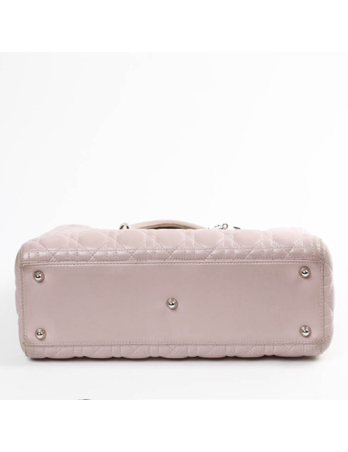 Lady Dior GM DIOR cuir parme