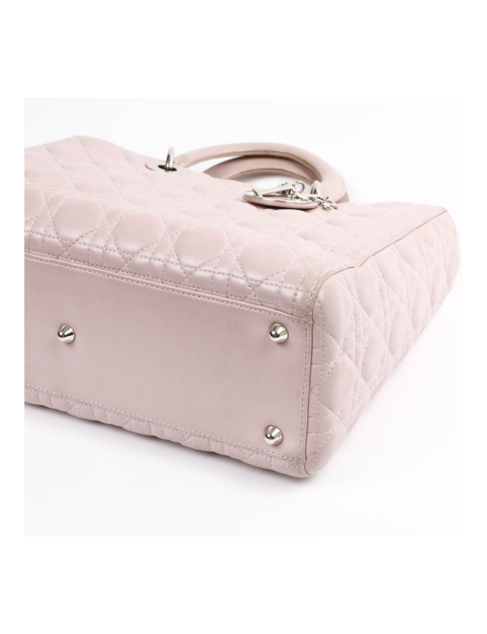 Lady Dior GM DIOR cuir parme