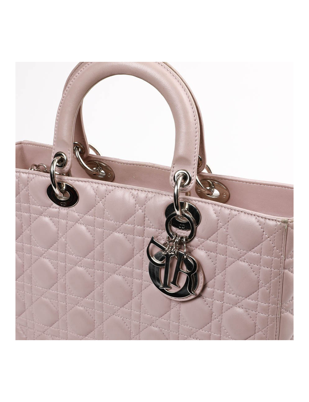 Lady Dior GM DIOR cuir parme