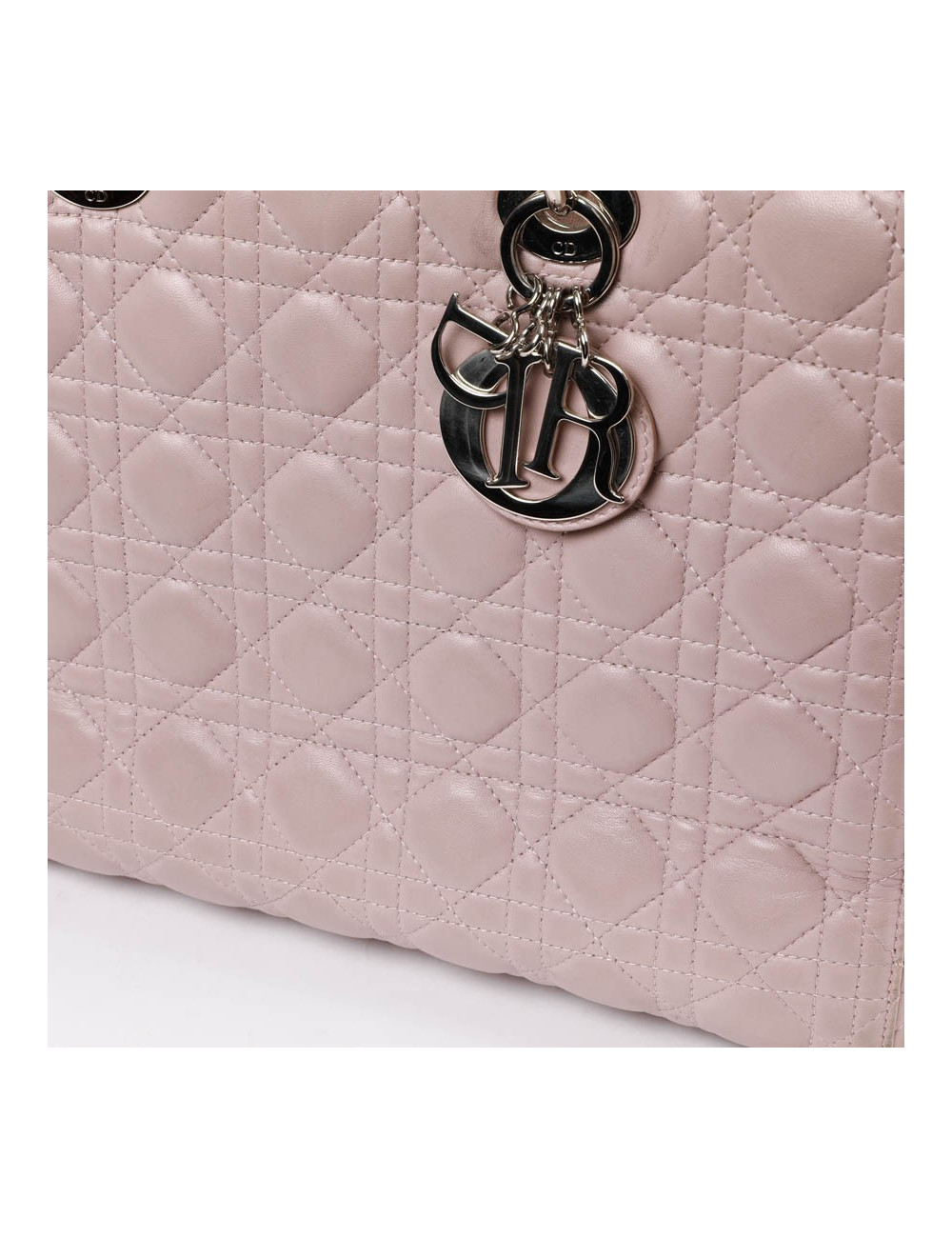 Lady Dior GM DIOR cuir parme