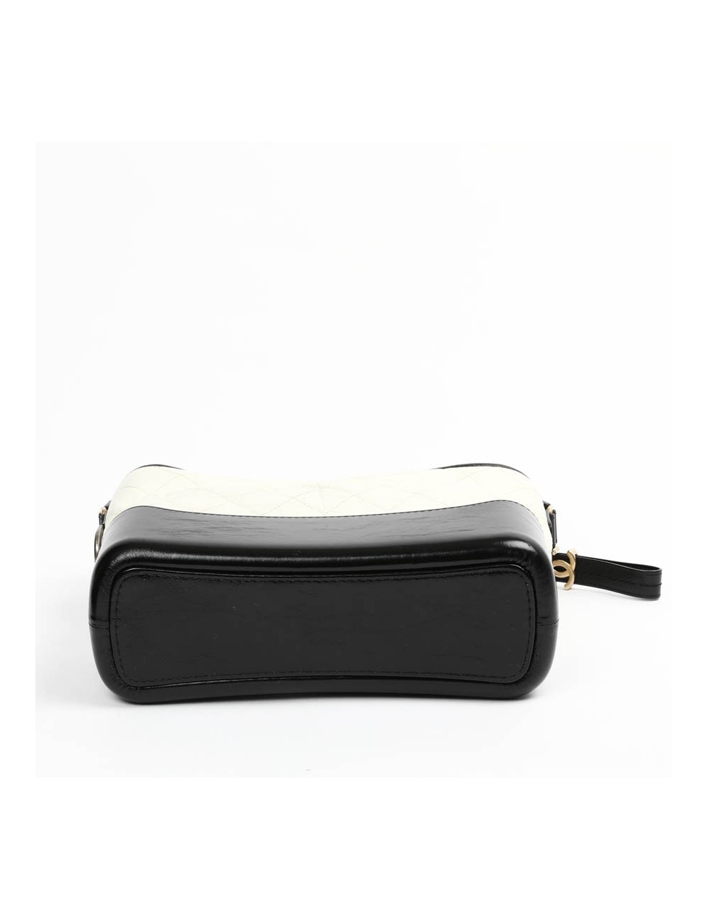 Sac CHANEL Gabrielle bicolore blanc et noir