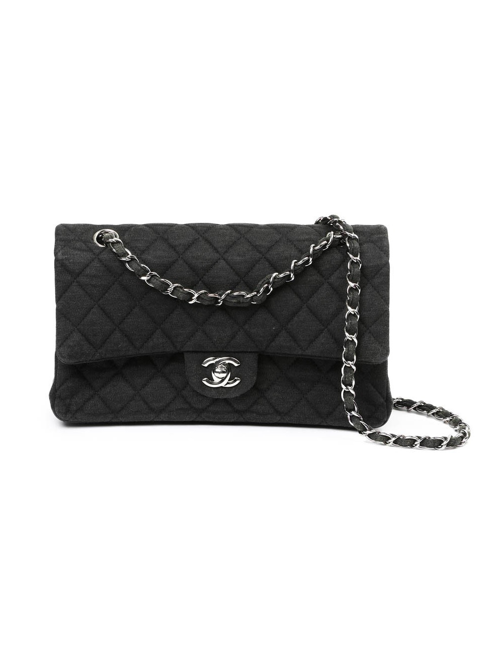 Timeless CHANEL vintage cuir noir