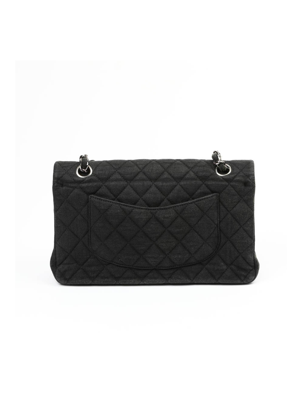 Timeless CHANEL vintage jersey noir