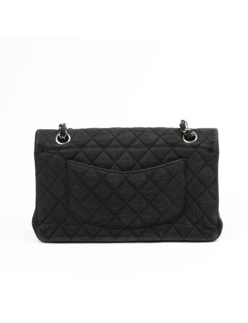 Timeless CHANEL vintage jersey noir