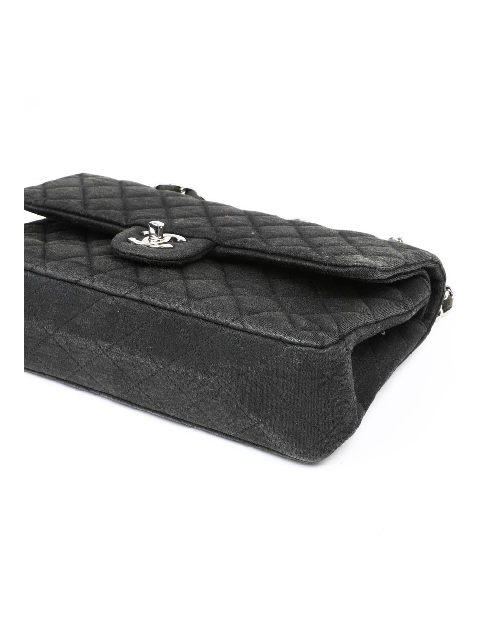 Timeless CHANEL vintage jersey noir