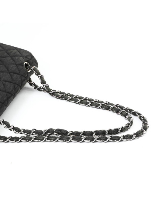 Timeless CHANEL vintage jersey noir