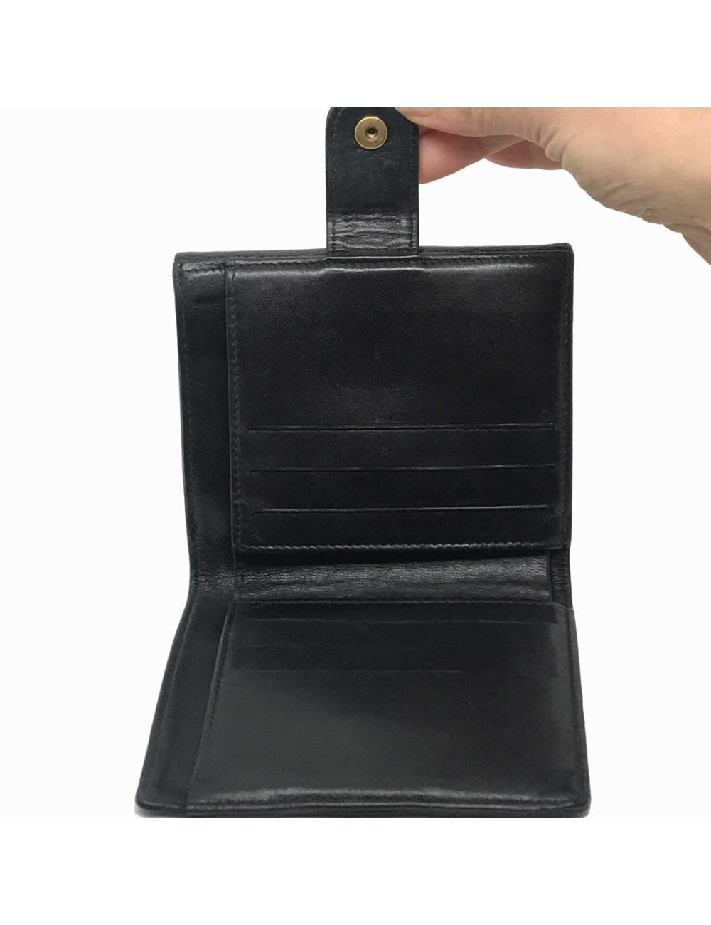 Portefeuille CHANEL caviar noir