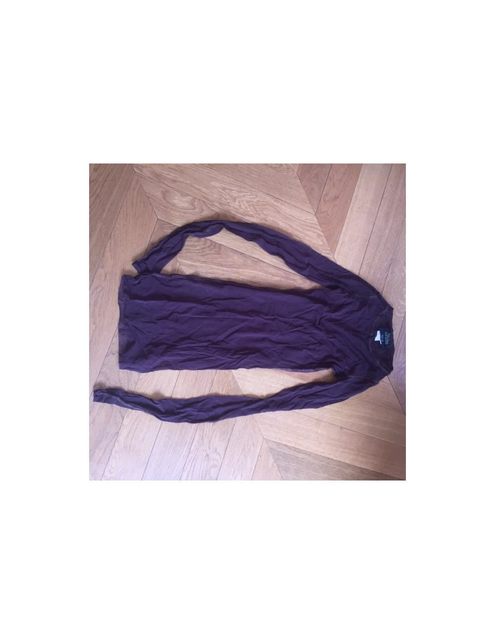 Pull JEAN PAUL GAULTIER transparent marron