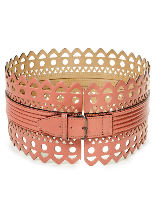 Ceinture rose ALAIA T65