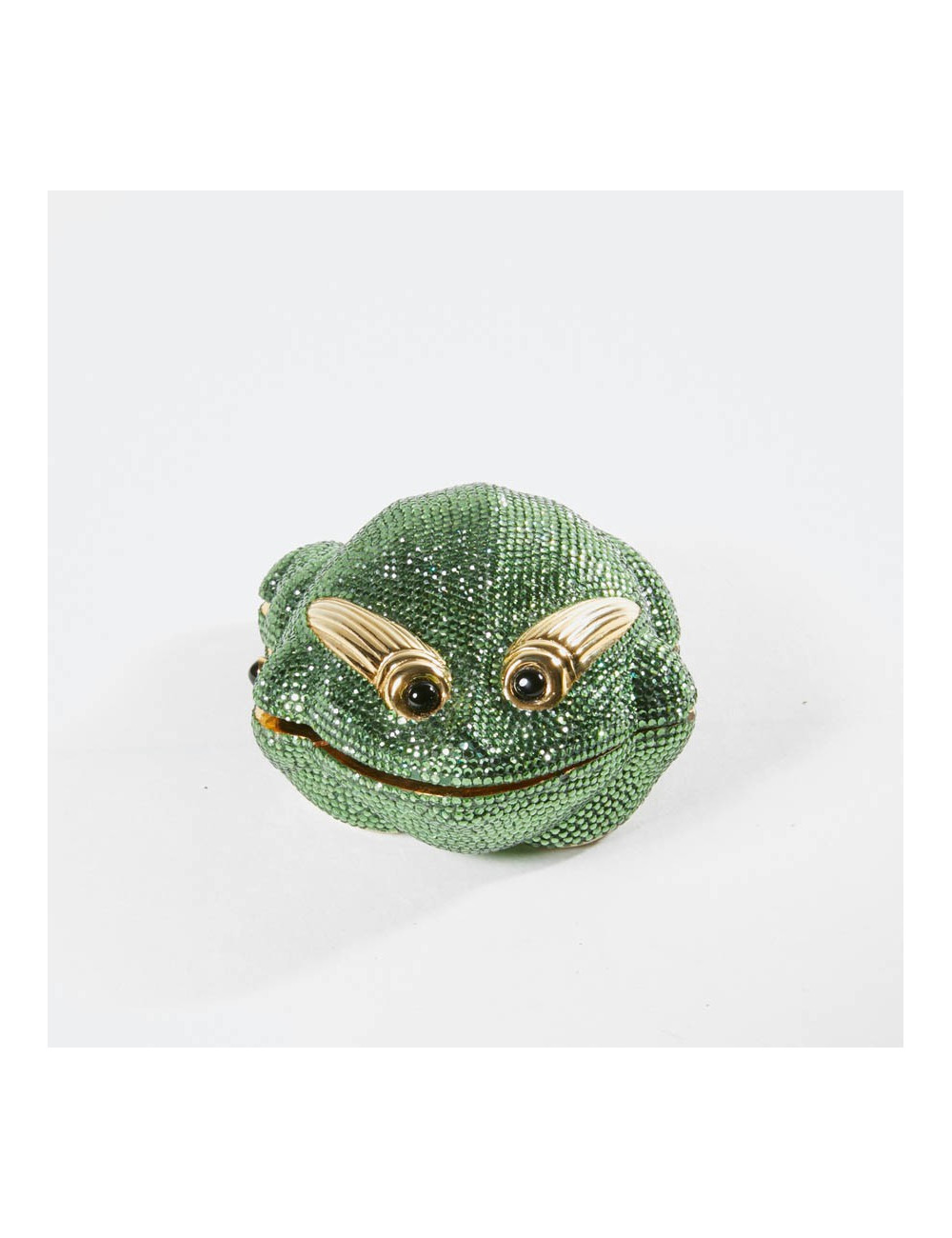 Minaudière JUDITH LIEBER grenouille strass
