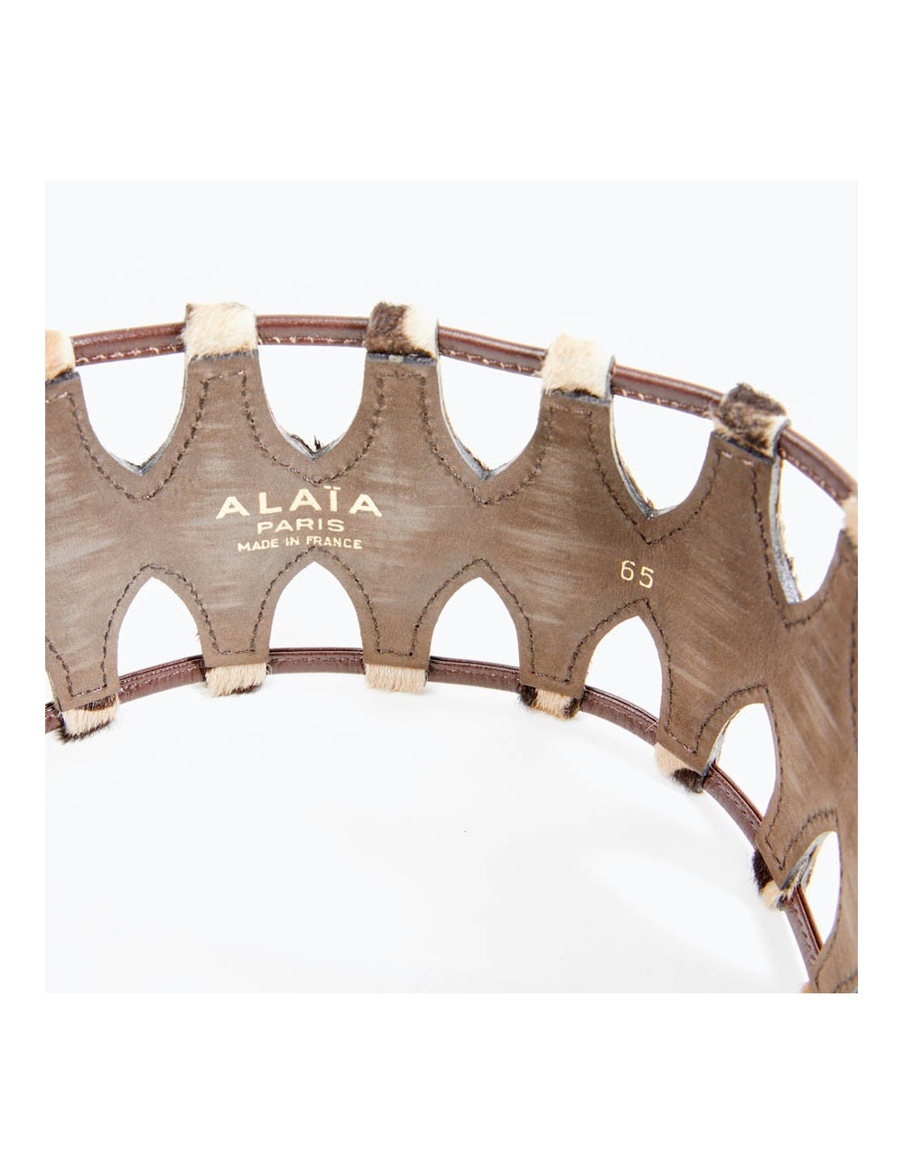 Ceinture panthère ALAIA T65