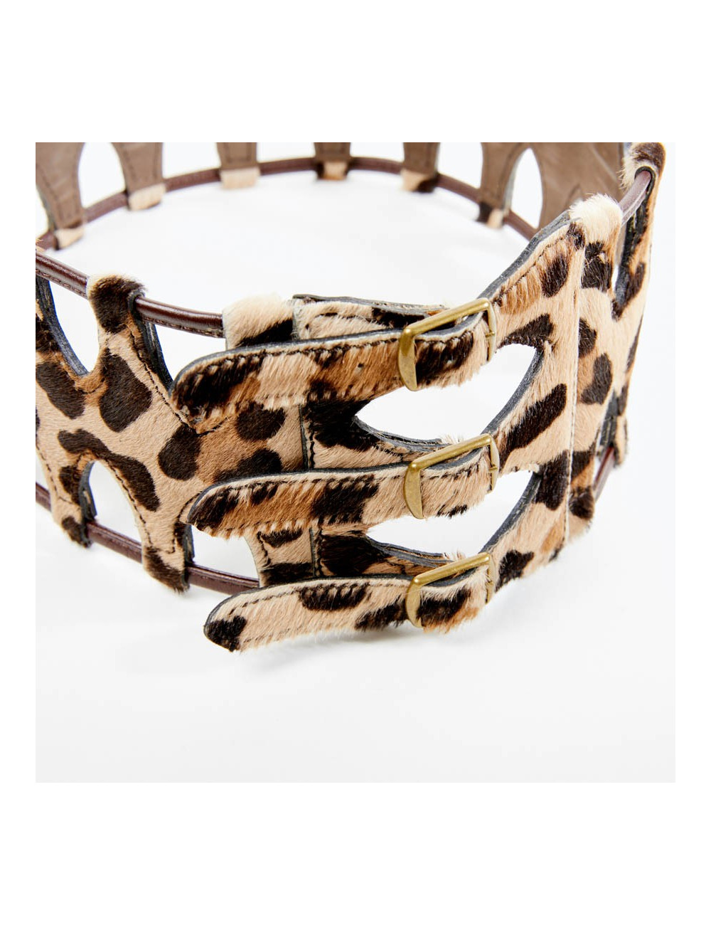 Ceinture panthère ALAIA T65