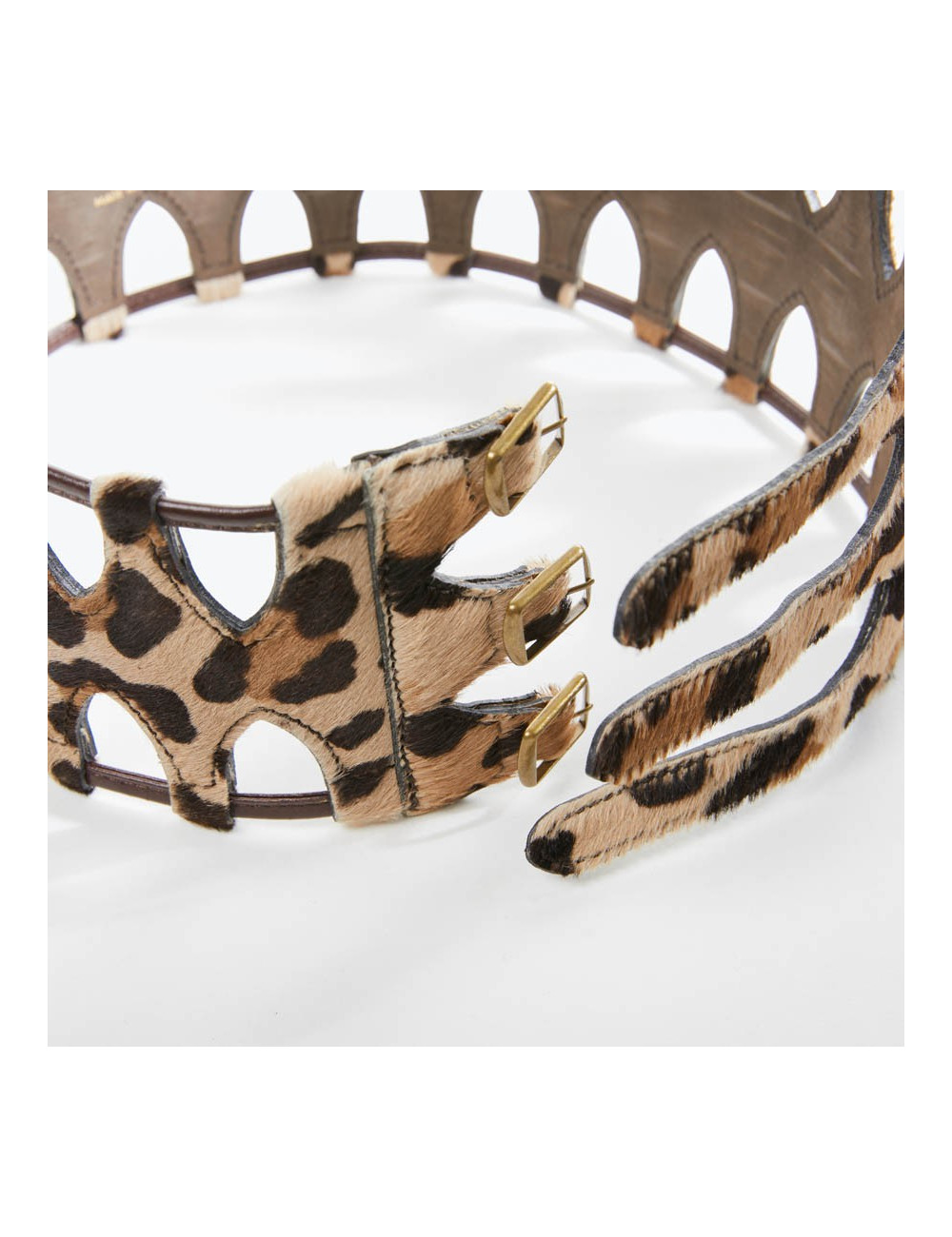 Ceinture panthère ALAIA T65