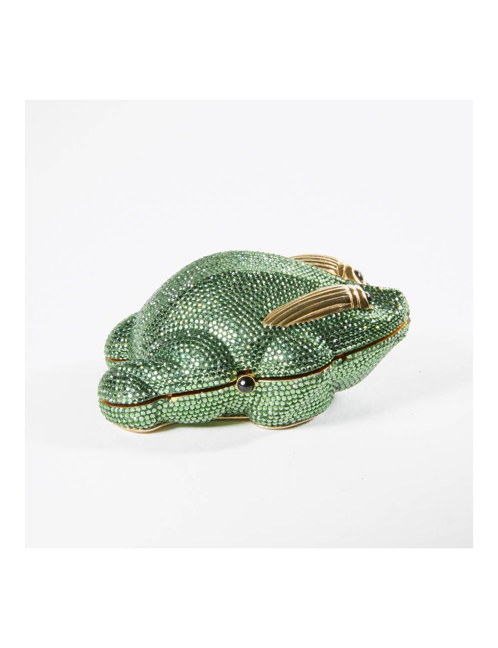 Minaudière JUDITH LIEBER grenouille strass