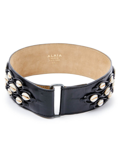 Ceinture ALAIA coquillages T65