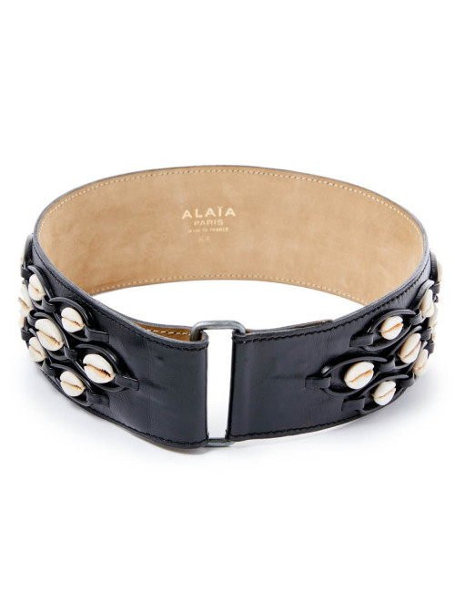 Ceinture ALAIA coquillages T65
