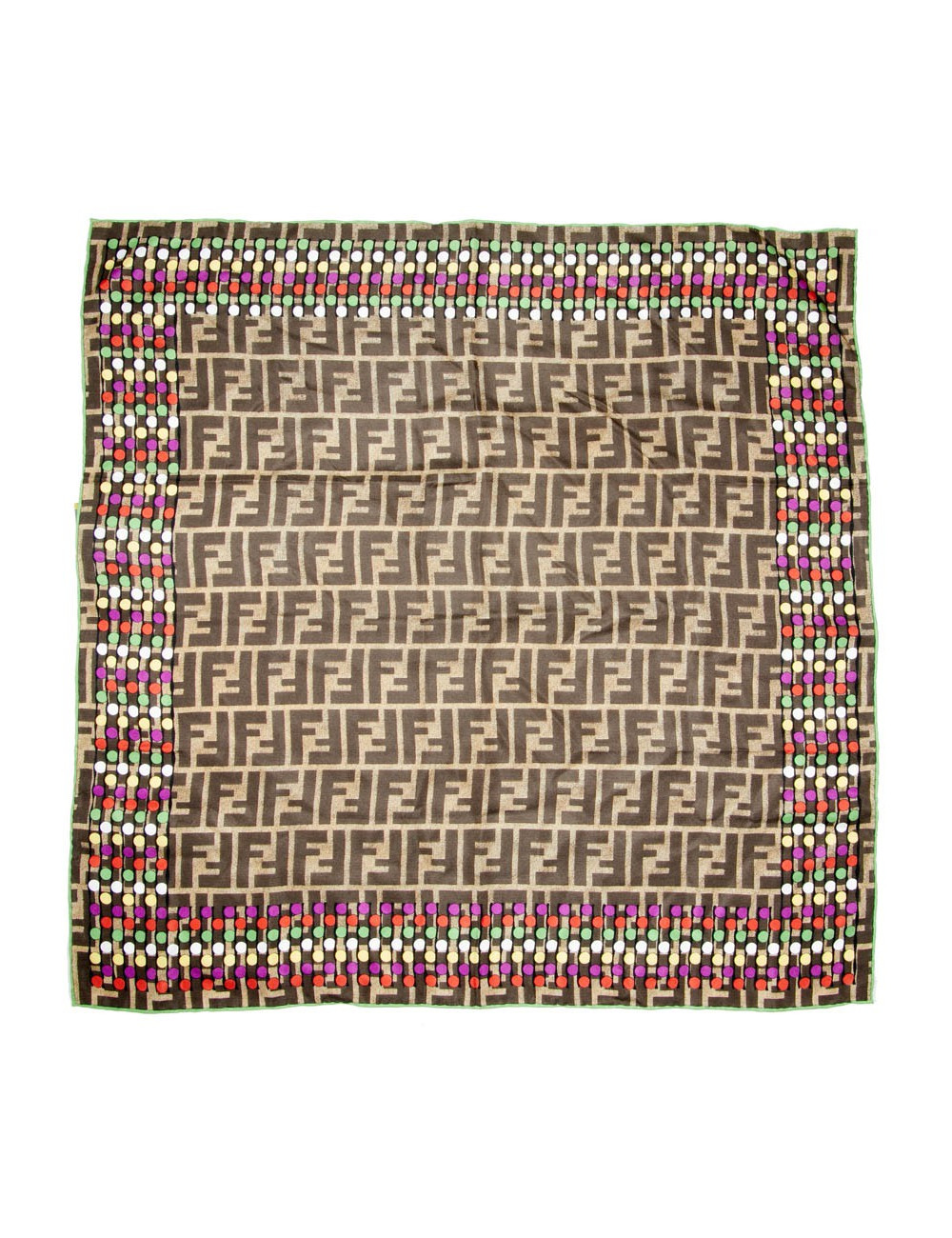 Mini foulard FENDI monogram
