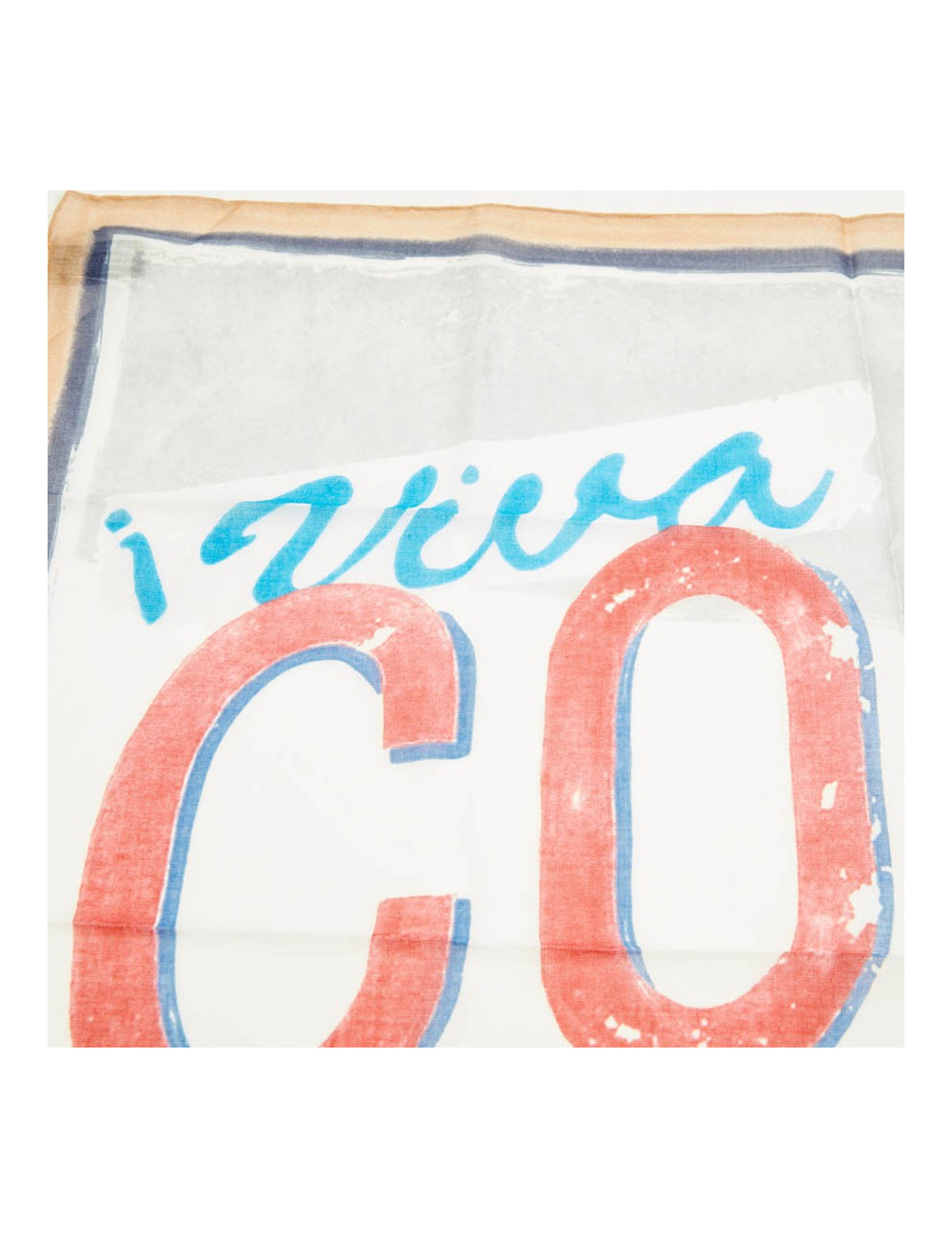 Foulard CHANEL "VIVA COCO CUBA LIBRE"