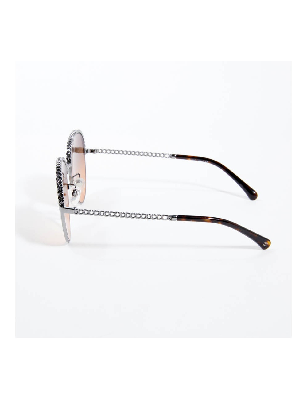 Lunettes de soleil CHANEL avec chaine amovible