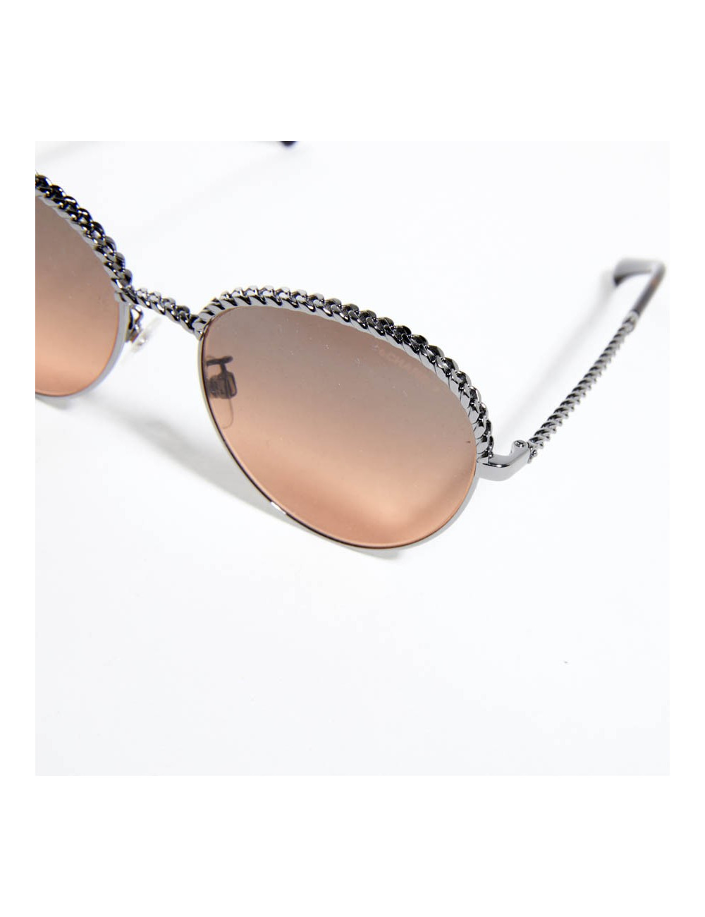 Lunettes de soleil CHANEL avec chaine amovible