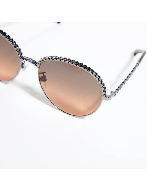 Lunettes de soleil CHANEL avec chaine amovible