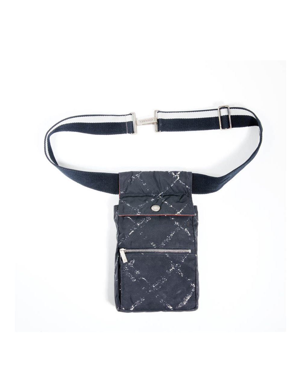 Pochette ceinture CHANEL toile avec porte monnaie