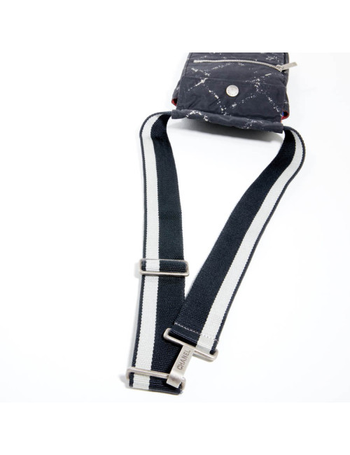 Pochette ceinture CHANEL toile avec porte monnaie