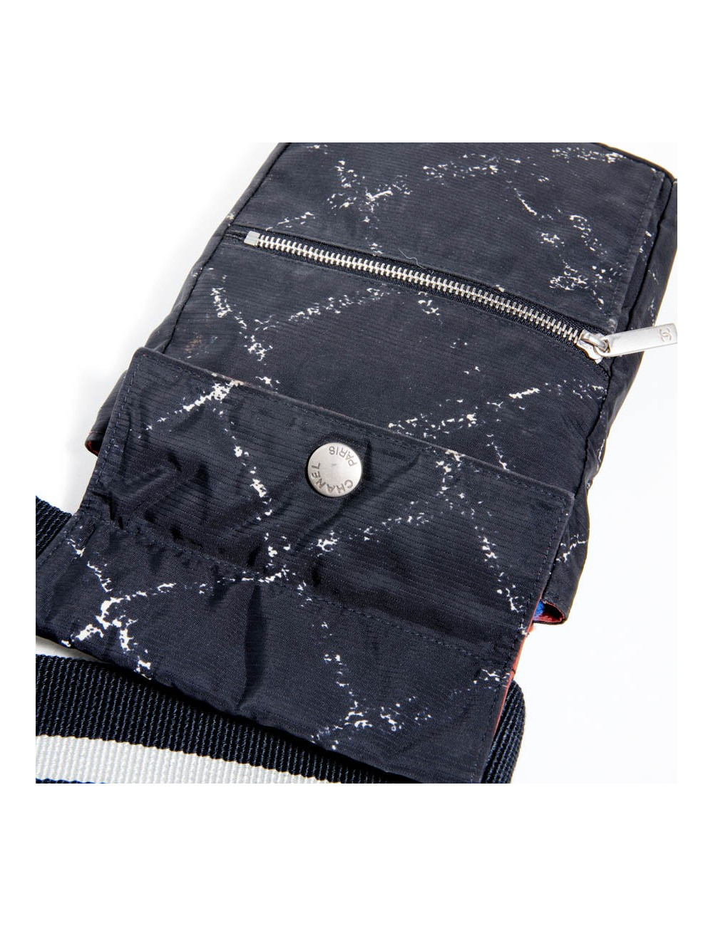 Pochette ceinture CHANEL toile avec porte monnaie