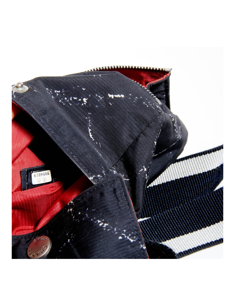 Pochette ceinture CHANEL toile avec porte monnaie