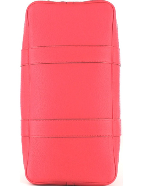 Sac HERMES en cuir rose lipstick