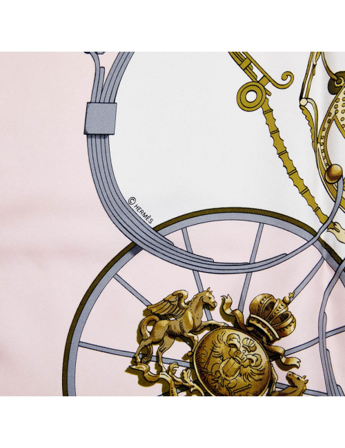 Carré Springs HERMES rose