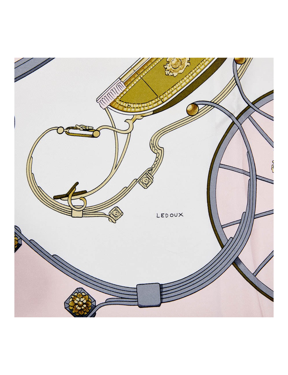 Carré Springs HERMES rose