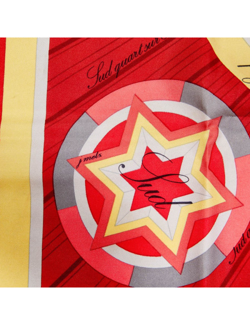 Foulard HERMES " La Rose des Vents"