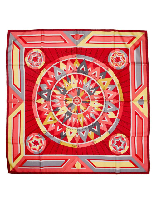 Foulard HERMES " La Rose des Vents"