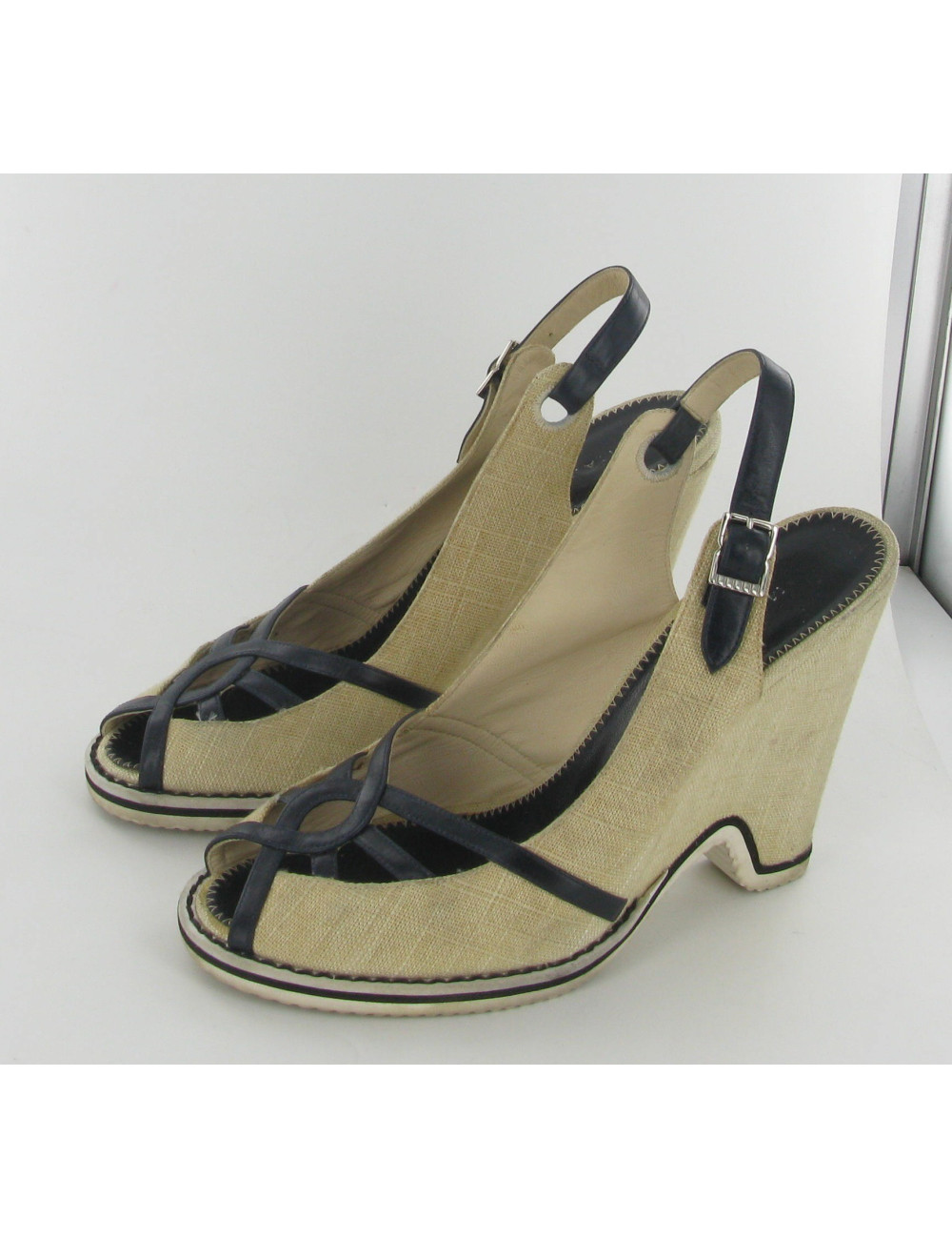 MARC JACOBS t 38.5 wedge sandals