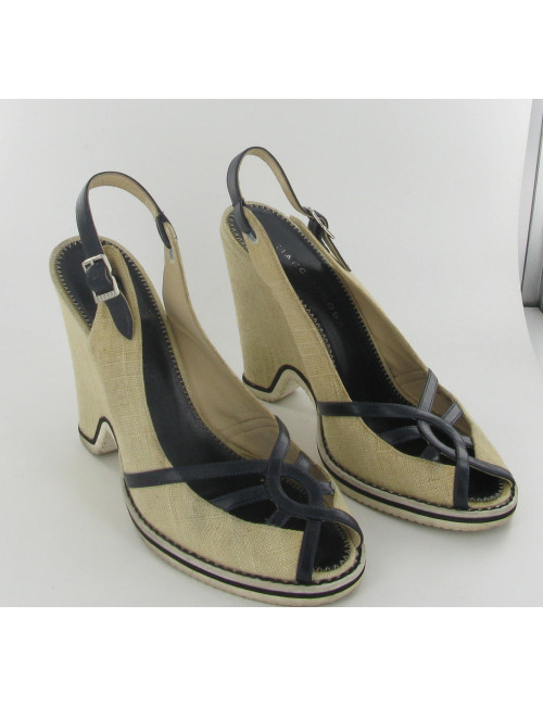 MARC JACOBS t 38.5 wedge sandals