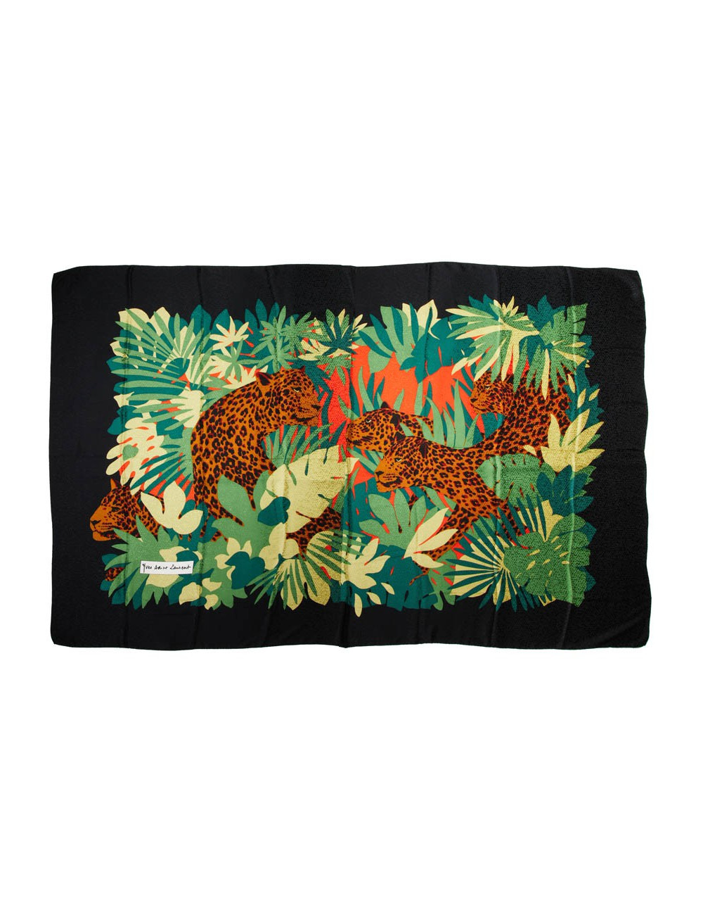 Grand châle YVES SAINT LAURENT Collector