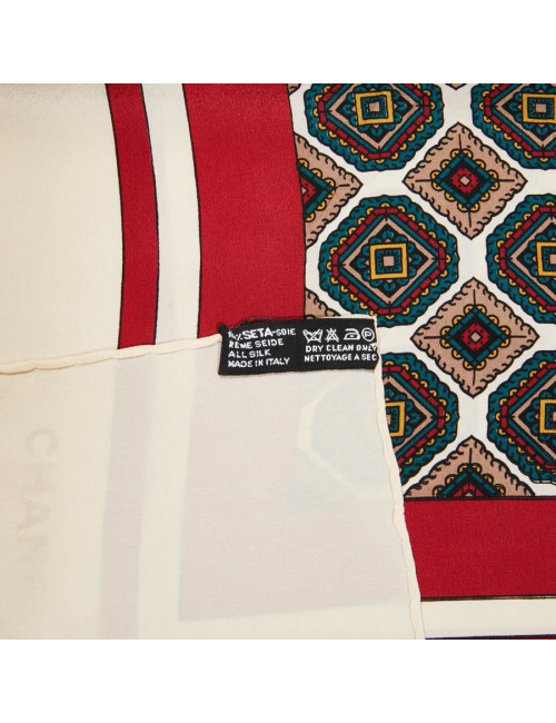 CHANEL Vintage silk shawl