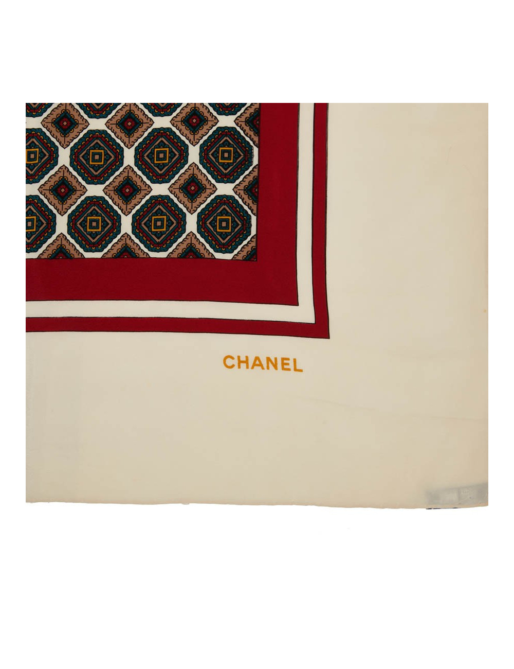 CHANEL Vintage silk shawl