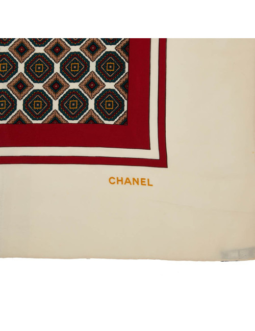 CHANEL Vintage silk shawl