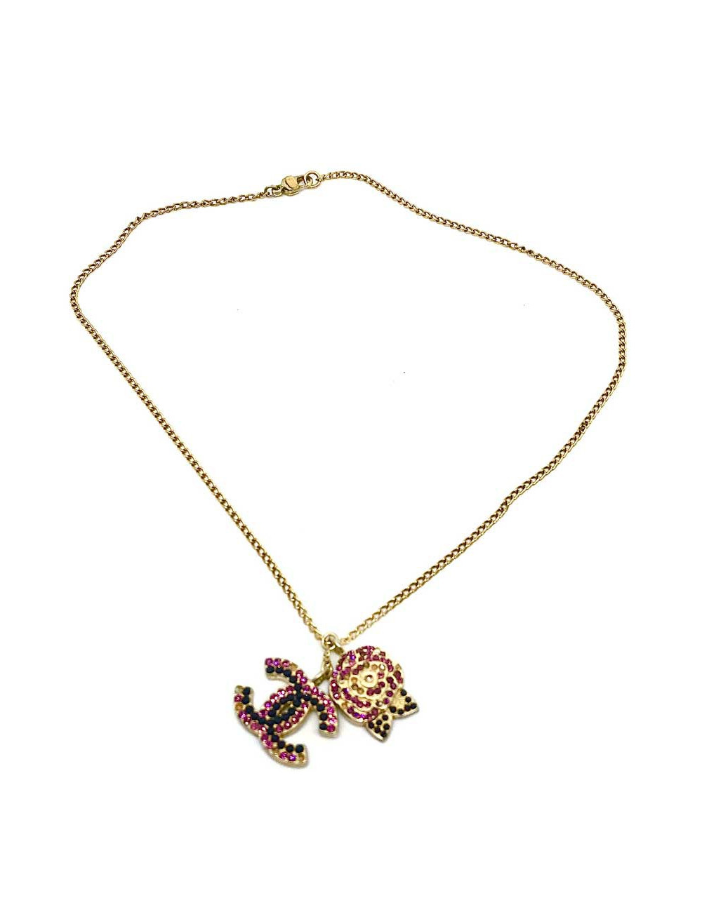 Collier CHANEL charms