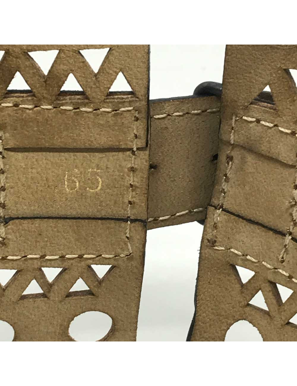 Ceinture ALAIA T65 marron