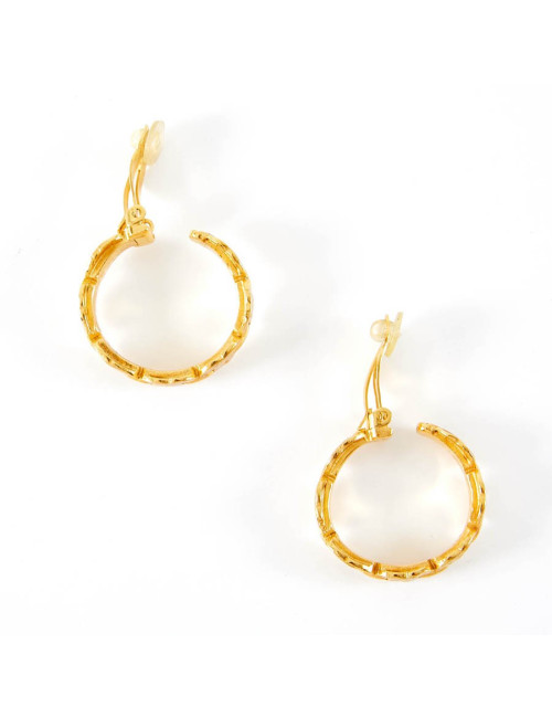 Créoles CHANEL Vintage