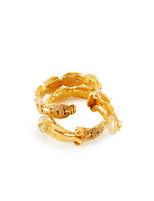 Créoles CHANEL Vintage