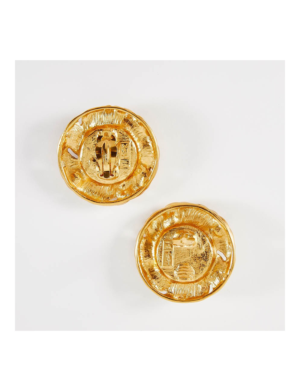 Clips d'oreille Couture YSL YVES SAINT LAURENT