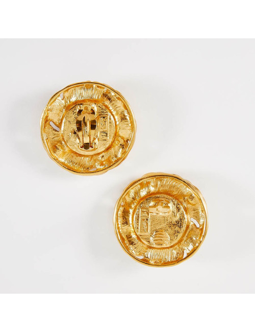 Clips d'oreille Couture YSL YVES SAINT LAURENT