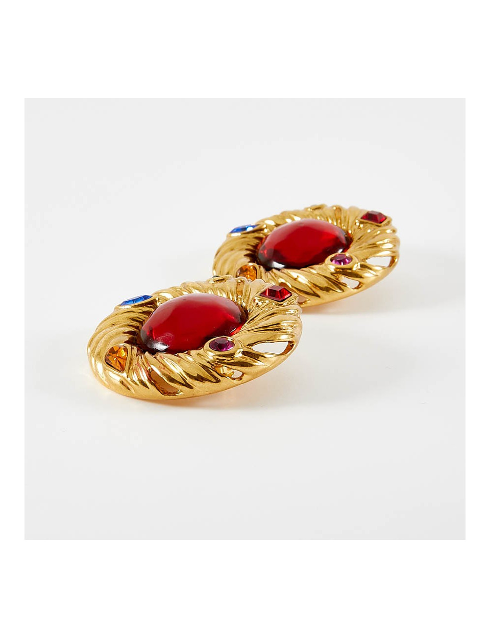 Clips d'oreille Couture YSL YVES SAINT LAURENT