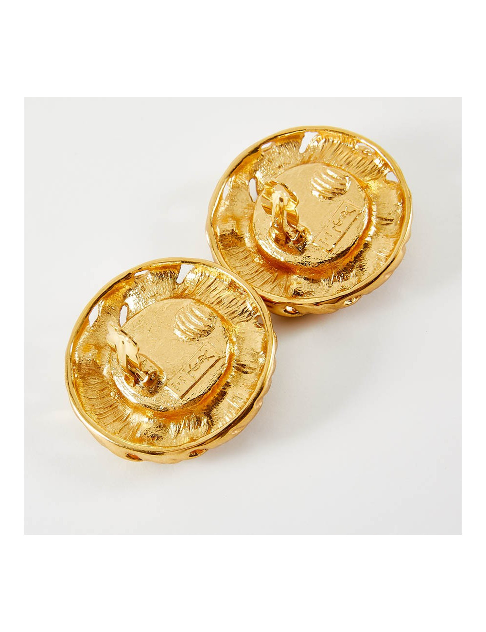 Clips d'oreille Couture YSL YVES SAINT LAURENT