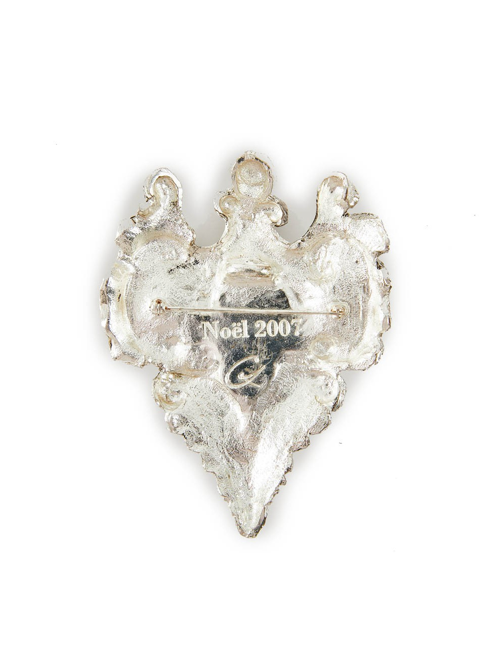Broche Coeur CHRISTIAN LACROIX NOEL 2007