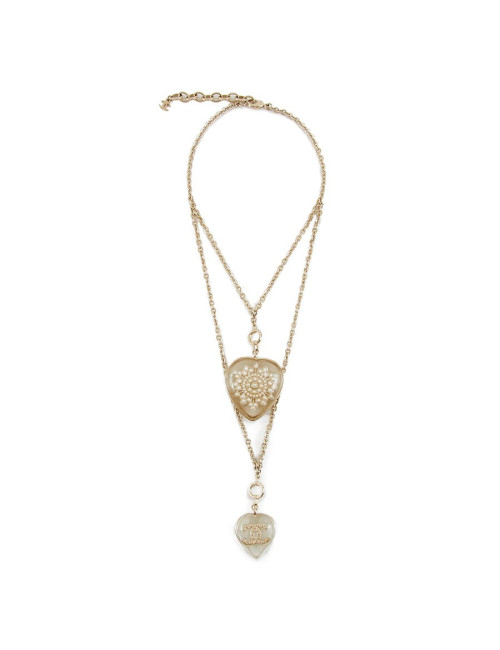 Pendentif CHANEL inclusion de CC